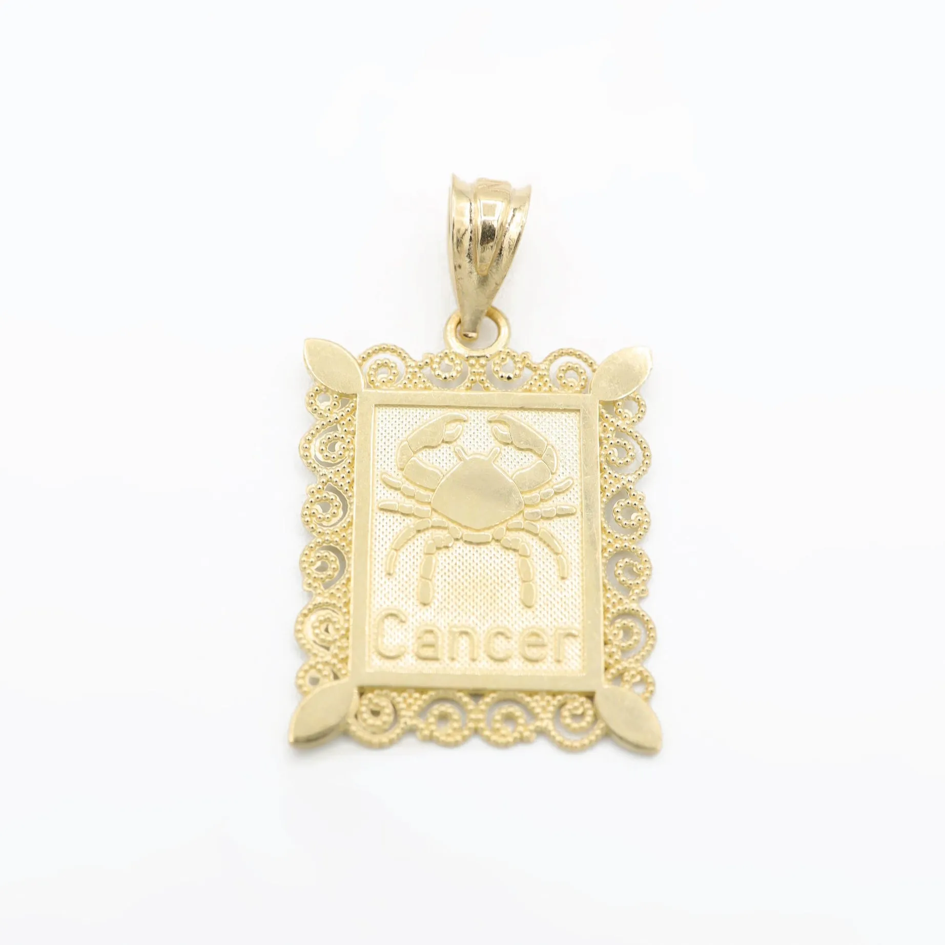 14K Zodiac Sign (Cancer) Pendant JTJ™