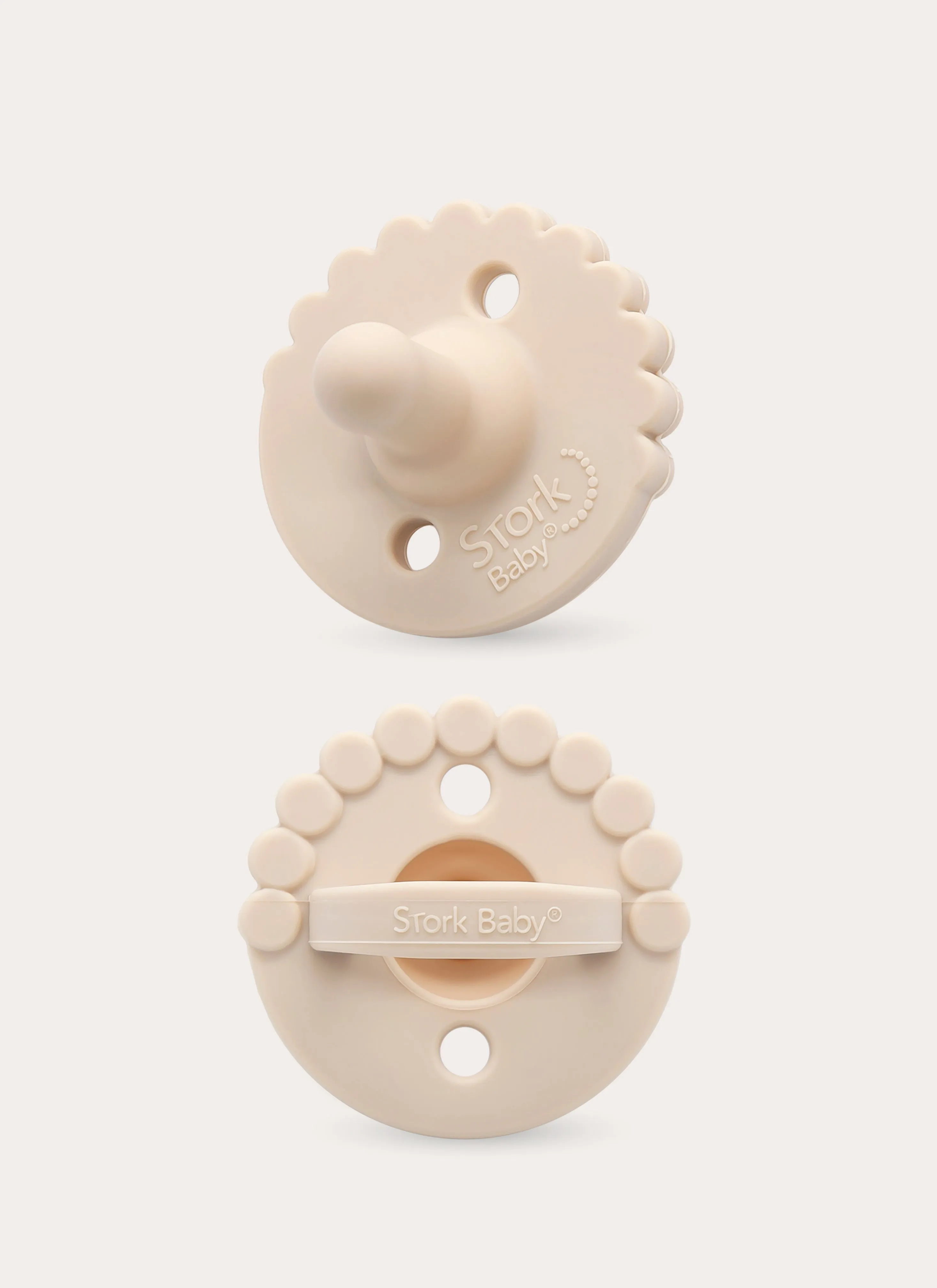 2 IN 1 BLOOM CHEWY PACIFIER   TEETHER (PACK OF 2)