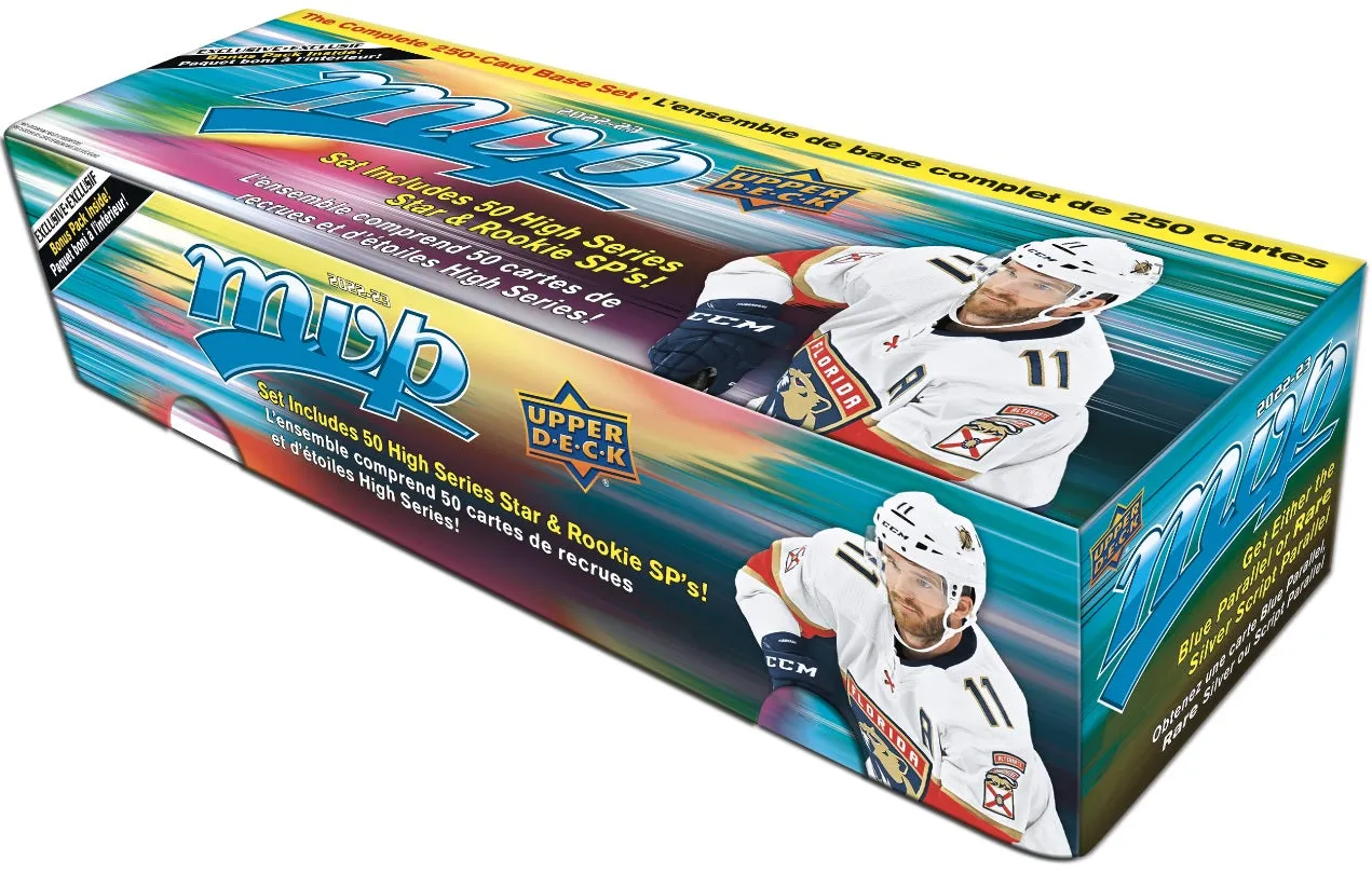 2023 UPPER DECK MVP HOCKEY COMPLETE SET
