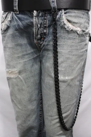 33" Extra Long Heavy Duty Metal Wallet Chain