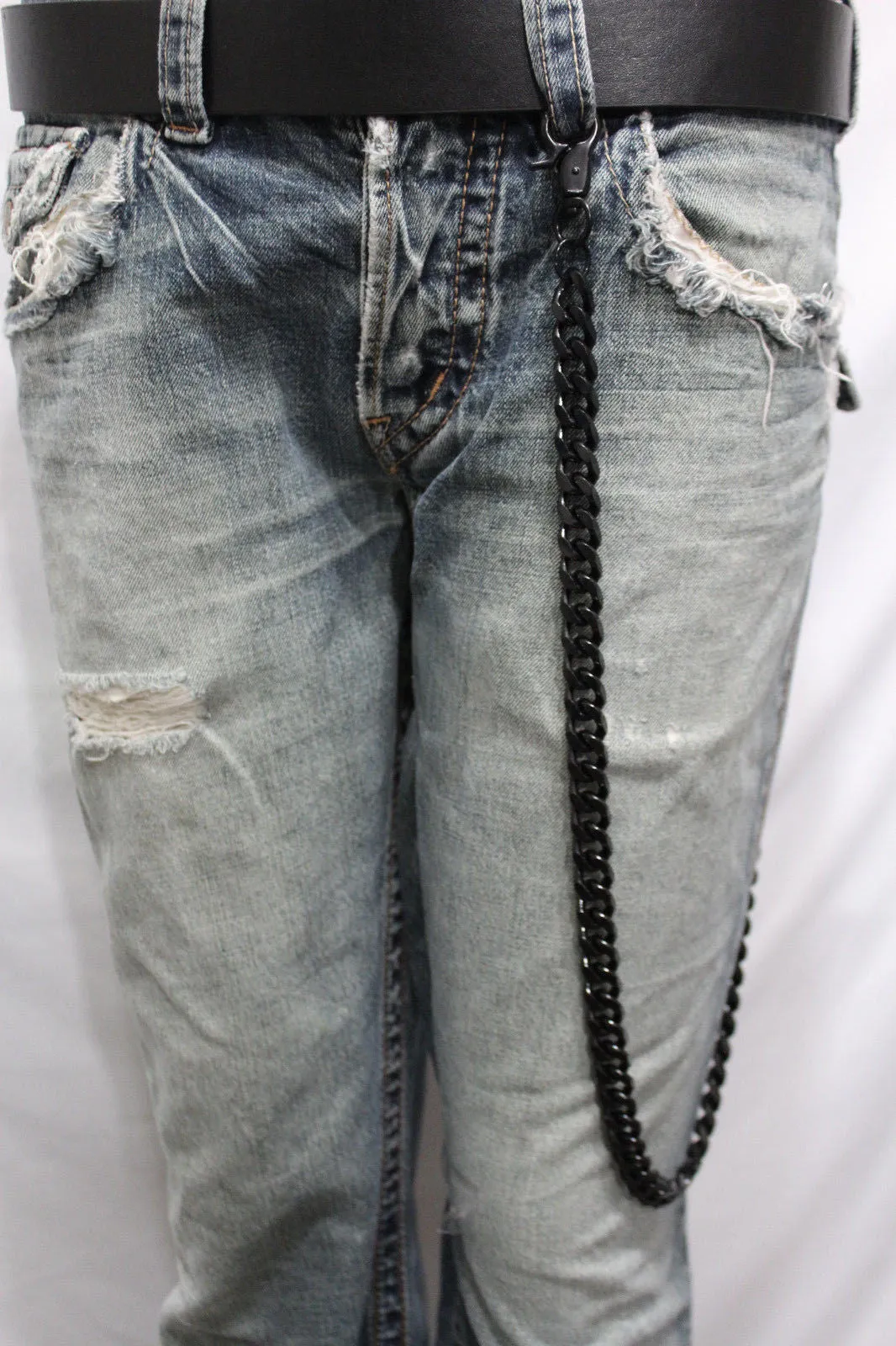 33" Extra Long Heavy Duty Metal Wallet Chain