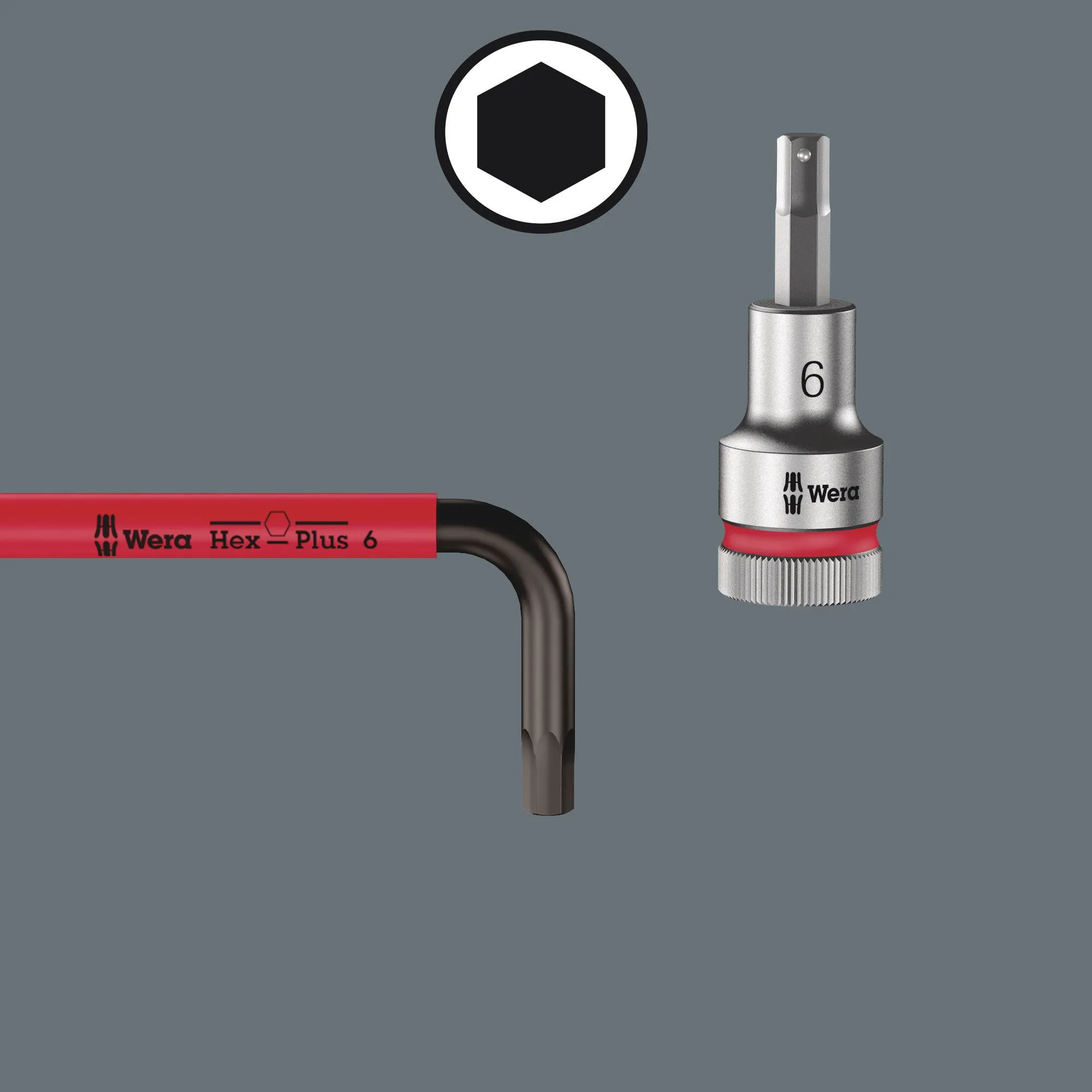 3950/9 Hex-Plus Multicolour Stainless 1 L-key set, metric, stainless