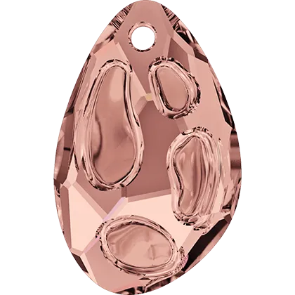 6730 Swarovski Radiolarian (Partly Frosted) Pendants