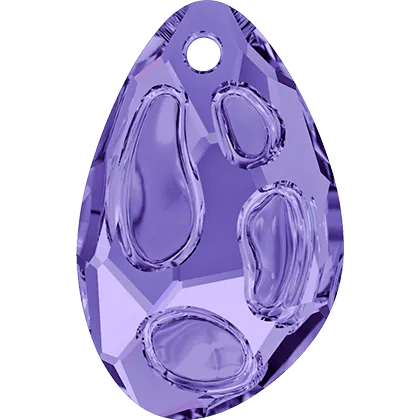6730 Swarovski Radiolarian (Partly Frosted) Pendants