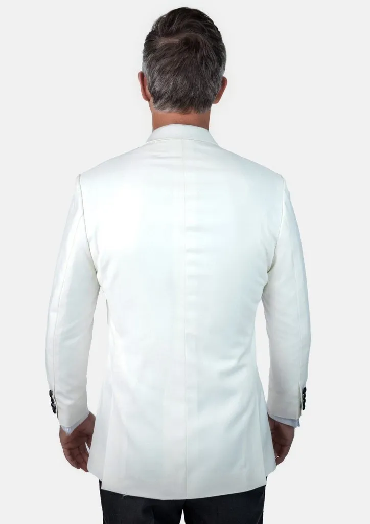 Alabaster White Twill Tuxedo