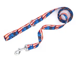 American Flags Leash