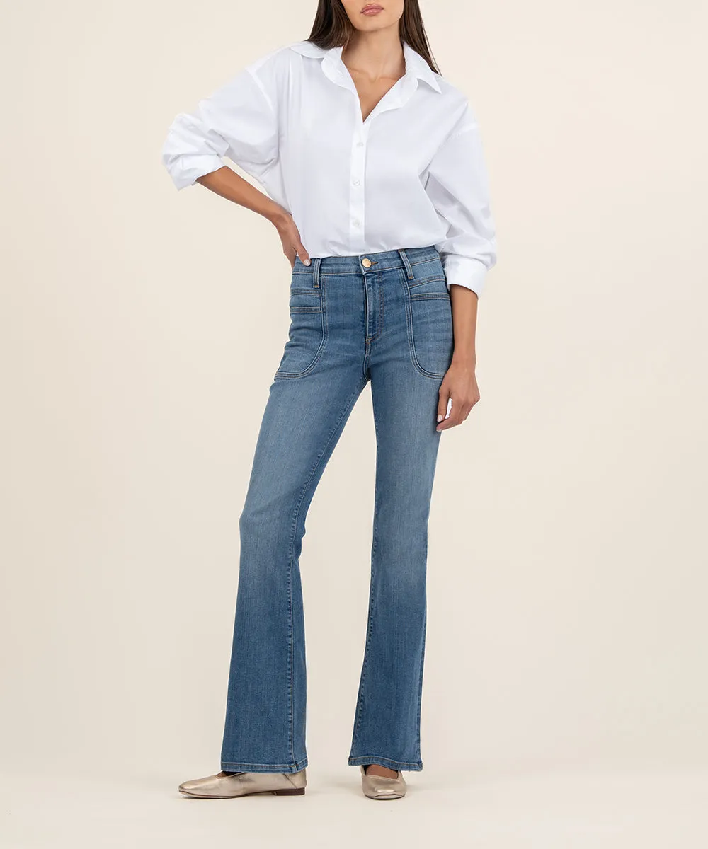 Ana High Rise Flare, Exclusive - FINAL SALE