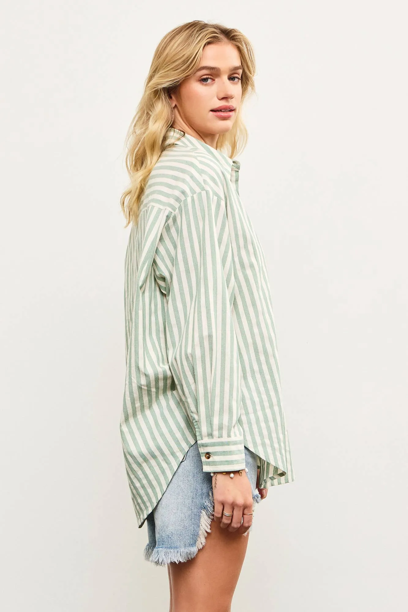 Arizona Striped Oversized Shirt