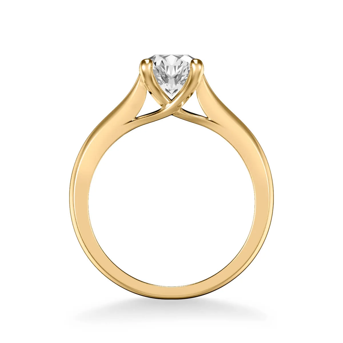 Artcarved "Lindsey" Diamond Solitaire Engagement Ring