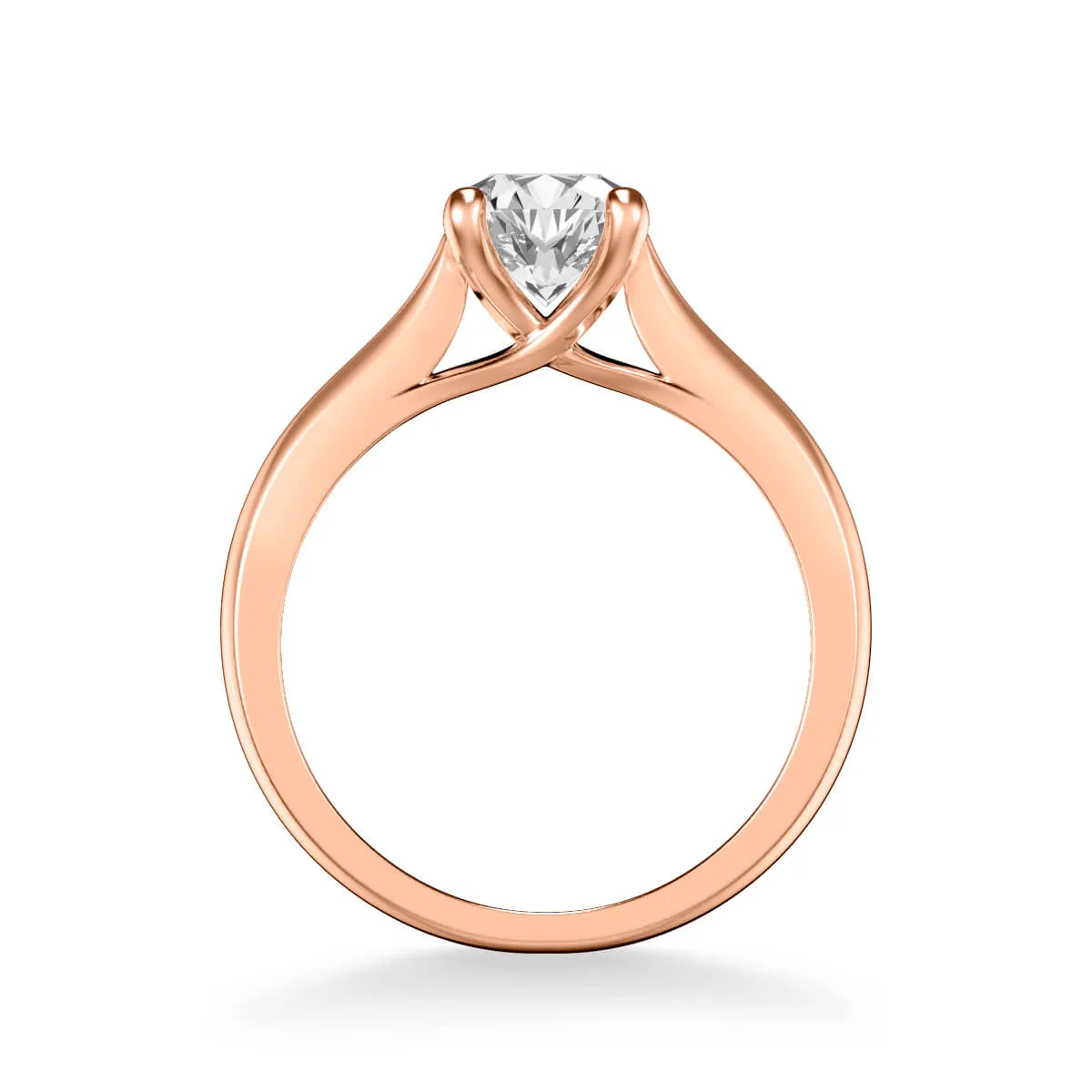 Artcarved "Lindsey" Diamond Solitaire Engagement Ring