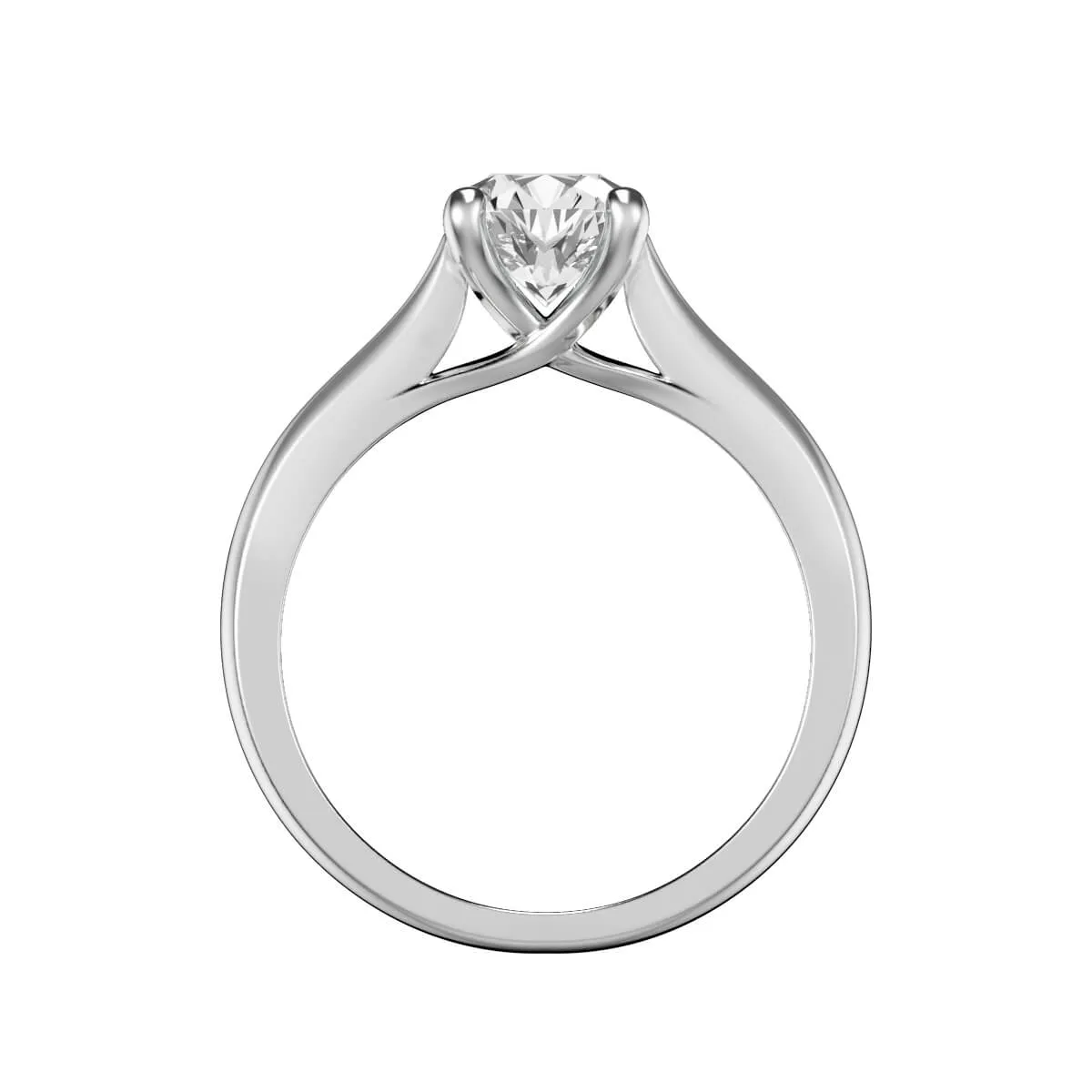 Artcarved "Lindsey" Diamond Solitaire Engagement Ring