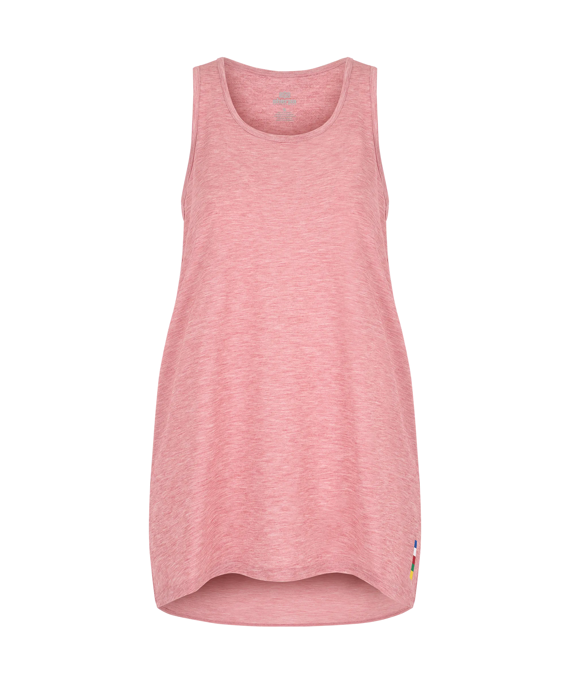 Asha Tank Top - Mineral Red Texture