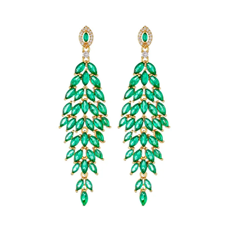 Ava Foliage Earrings