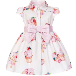 BALLOON CHIC - Cupcake Shirt Dress - Pink