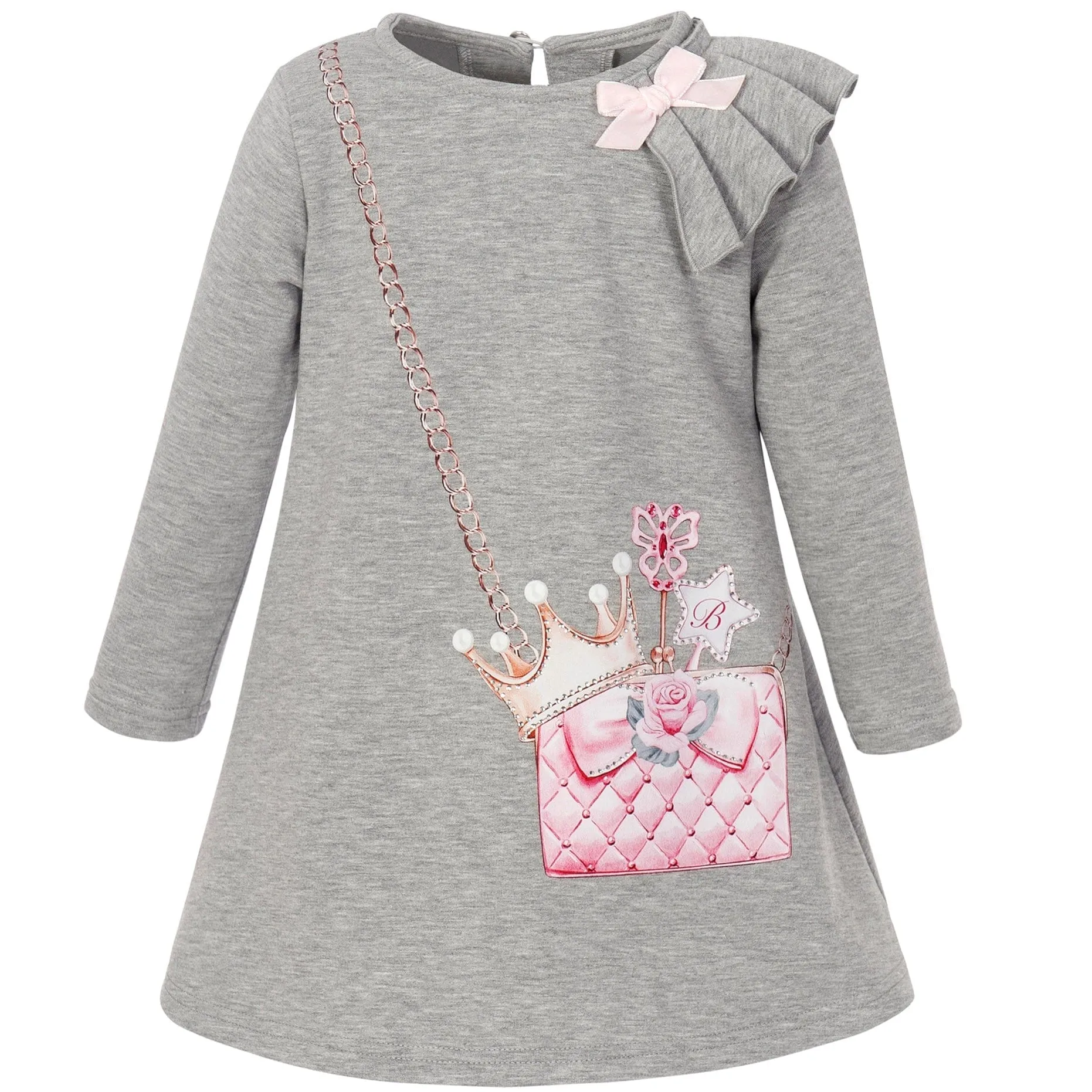 BALLOON CHIC - Jersey Handbag - Grey