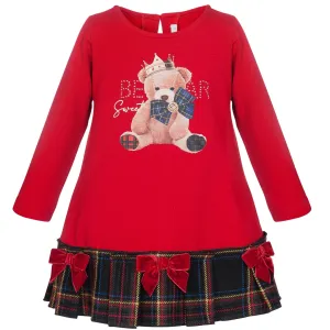 BALLOON CHIC - Jersey Teddy Bear - Red