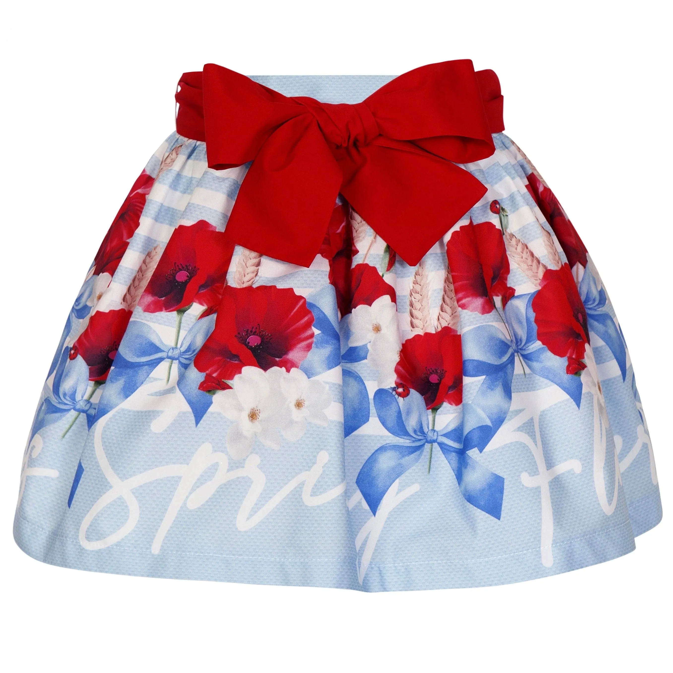 BALLOON CHIC -Poppy Skirt Set - Red