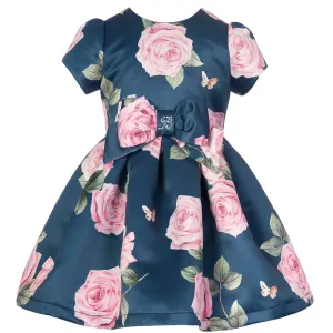 BALLOON CHIC - Rose Dress - Navy