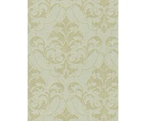 Baroque Prints Textured Metallic Green 290335 Wallpaper