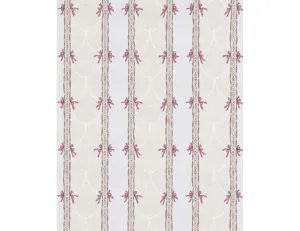 Beads Stripes Grey Pink 7305-10 Wallpaper