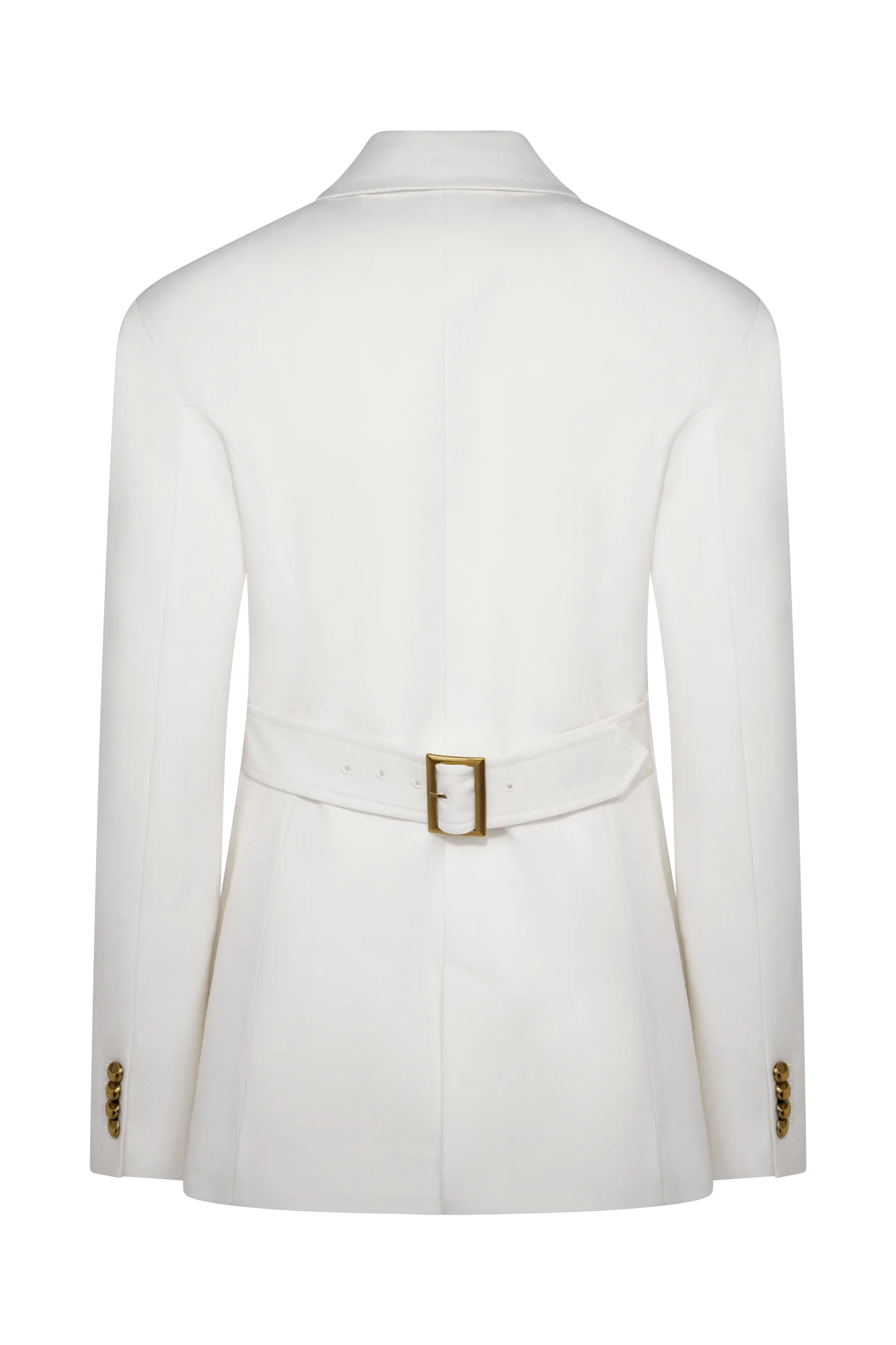 Bellamy Cinched Blazer - Ivory