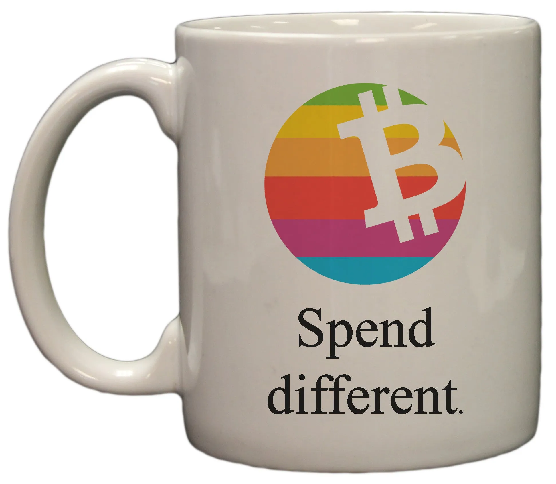 Bitcoin Spend Different Parody 11oz Coffee Mug
