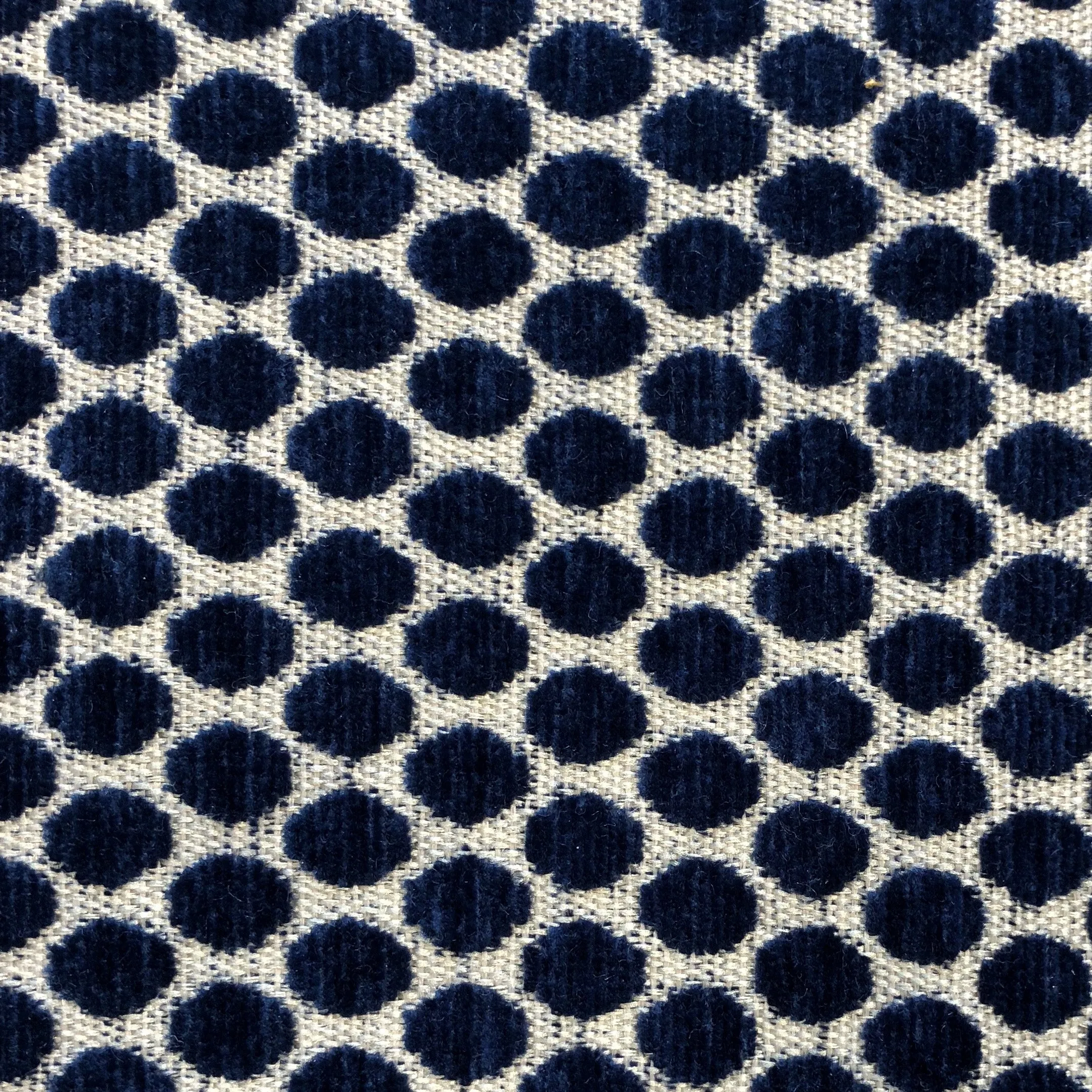 Blackwell Blue and Beige Luxury Throw Pillow
