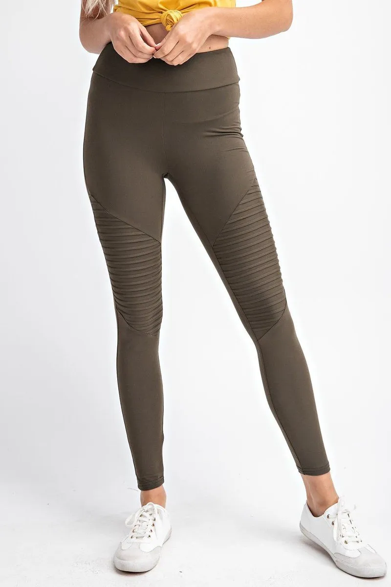 Buttery Soft Moto Leggings -- 5 Colors!