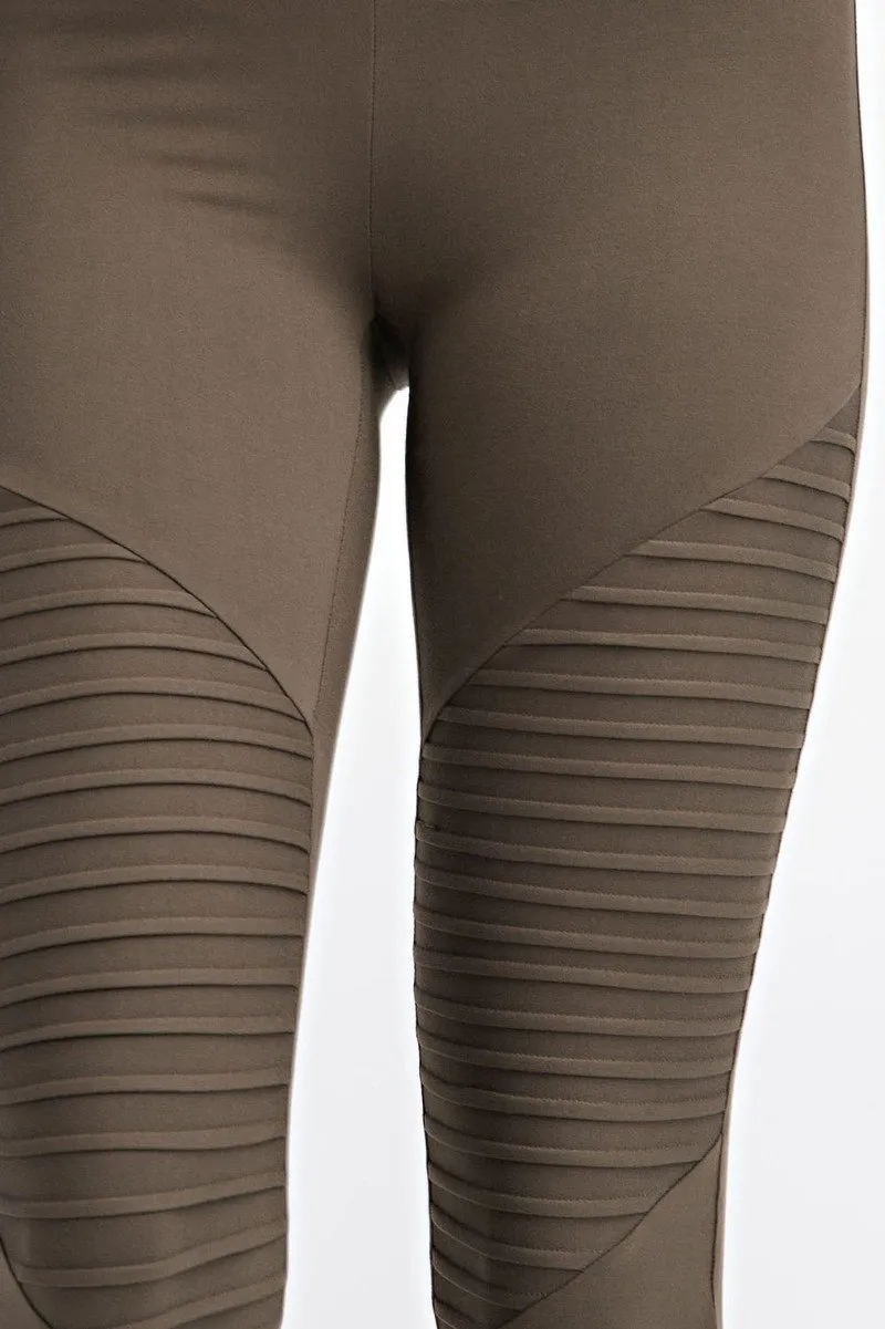 Buttery Soft Moto Leggings -- 5 Colors!