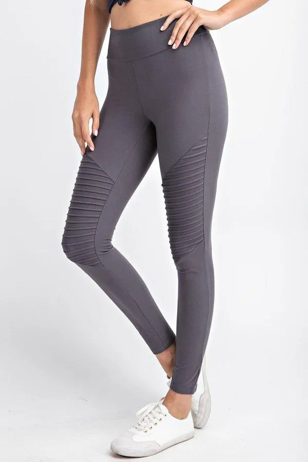 Buttery Soft Moto Leggings -- 5 Colors!