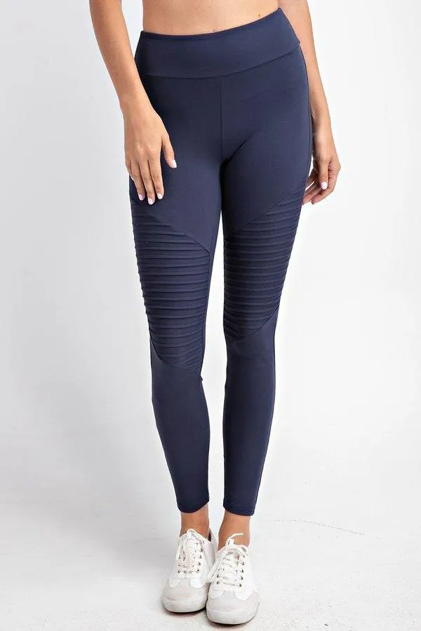 Buttery Soft Moto Leggings -- 5 Colors!