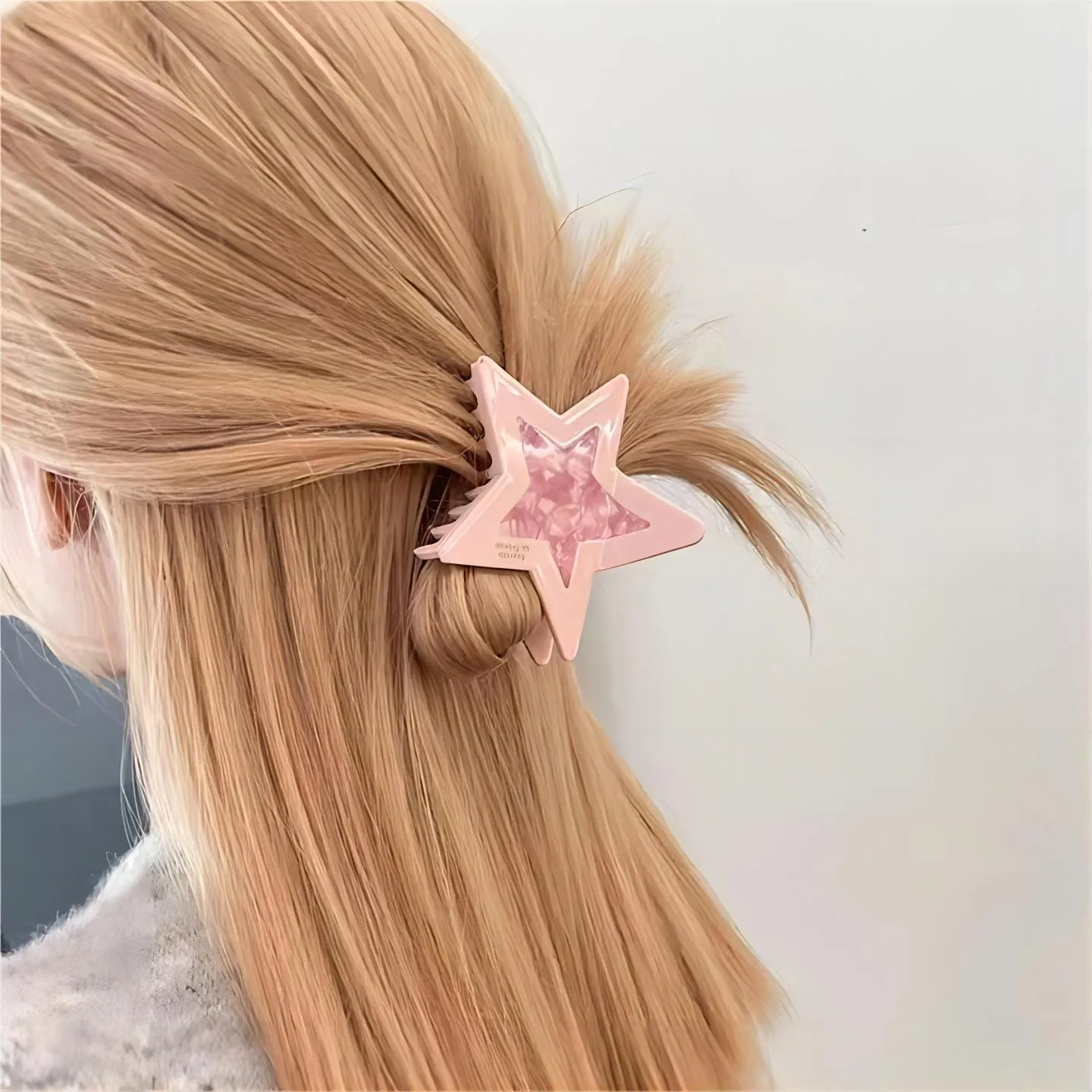 Chic Colorful Star Hair Claw Clip