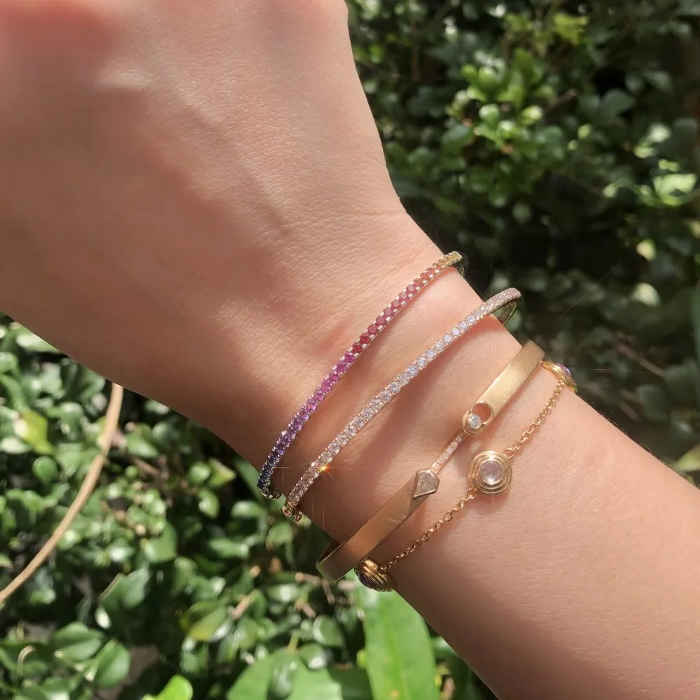 Classic Diamond Bangle