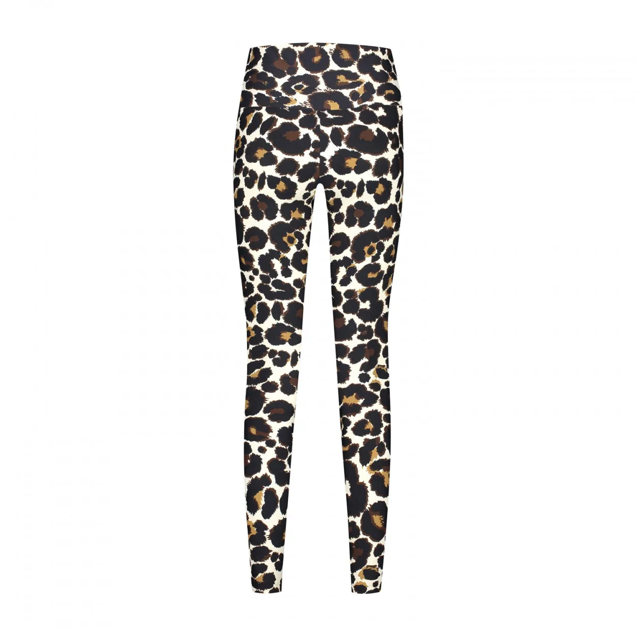 Classic Leggings High Waistband | Leopard Off White