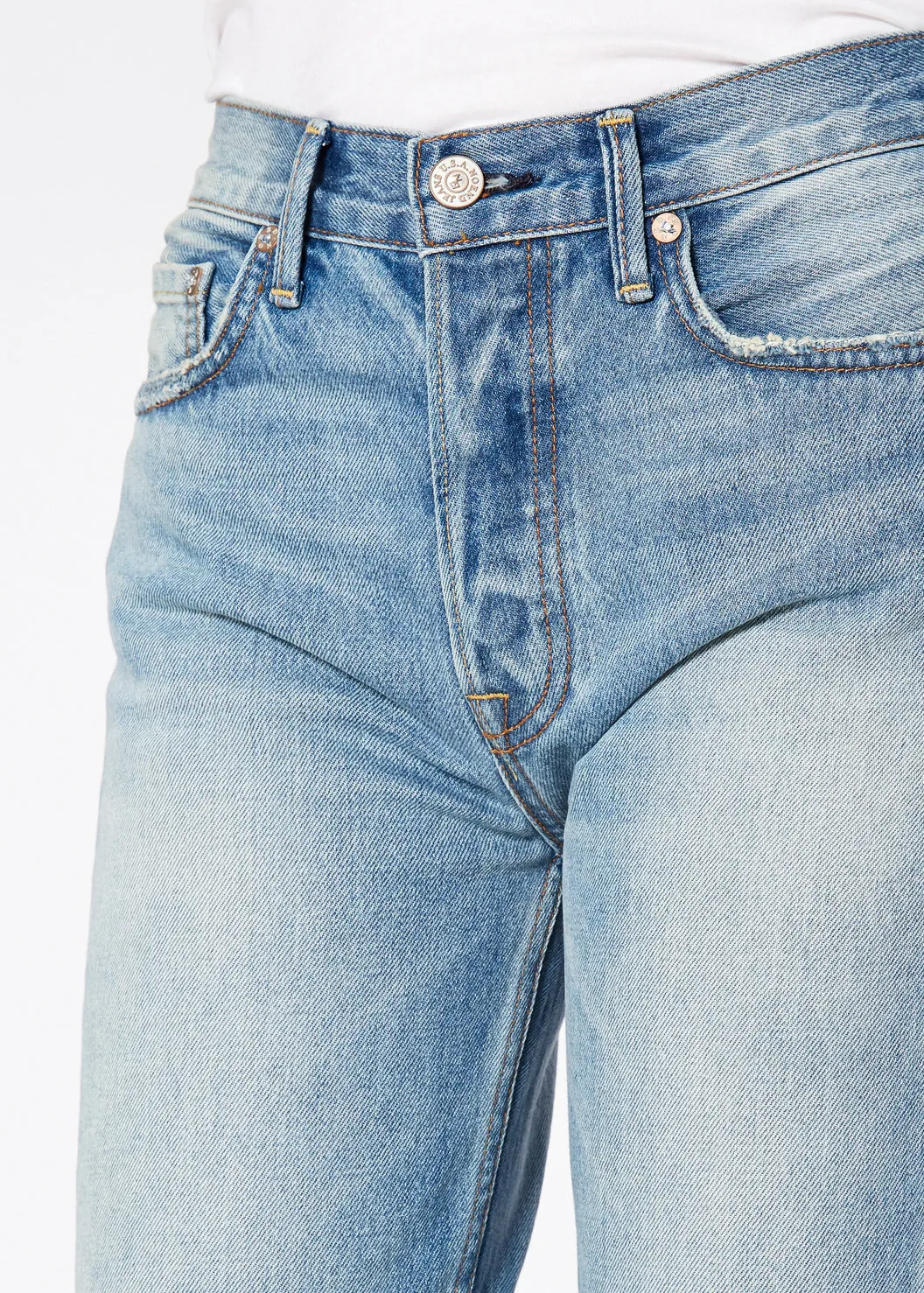Claude High Rise Crop Straight