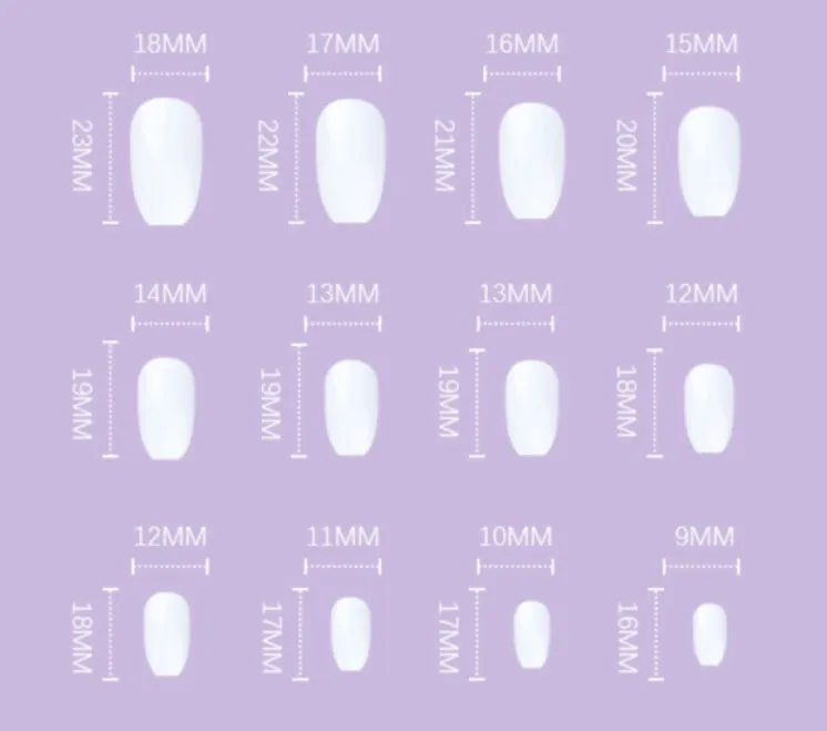 Clouds Press On Nails