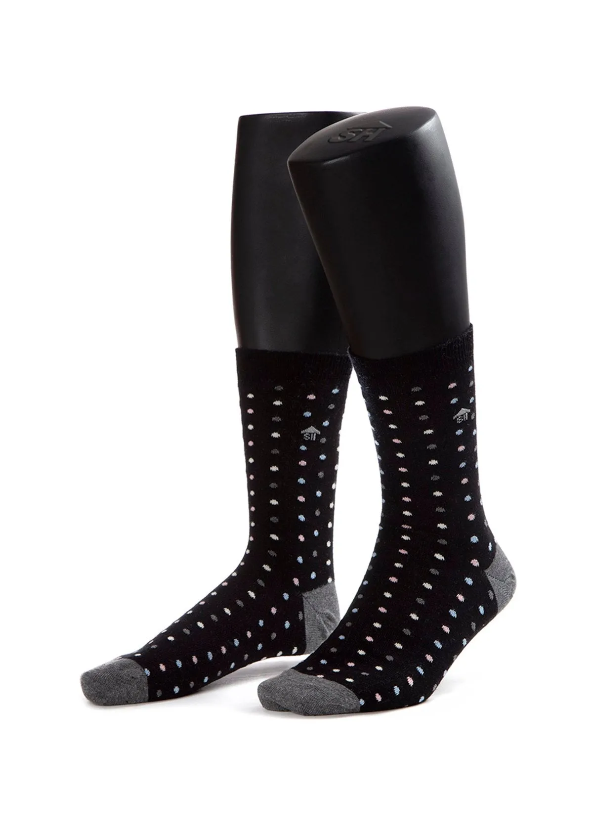 Colored Dots Design Women Socks