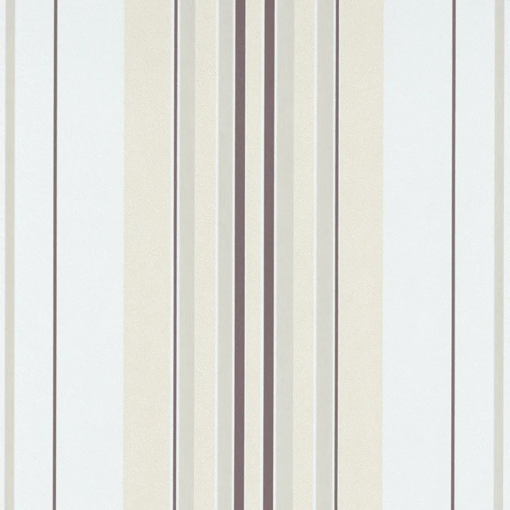 Coordinated Stripes Beige Brown 5749-02 Wallpaper