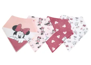 Copper Pearl - Bandana Bib (4 pack) - Minnie Mouse