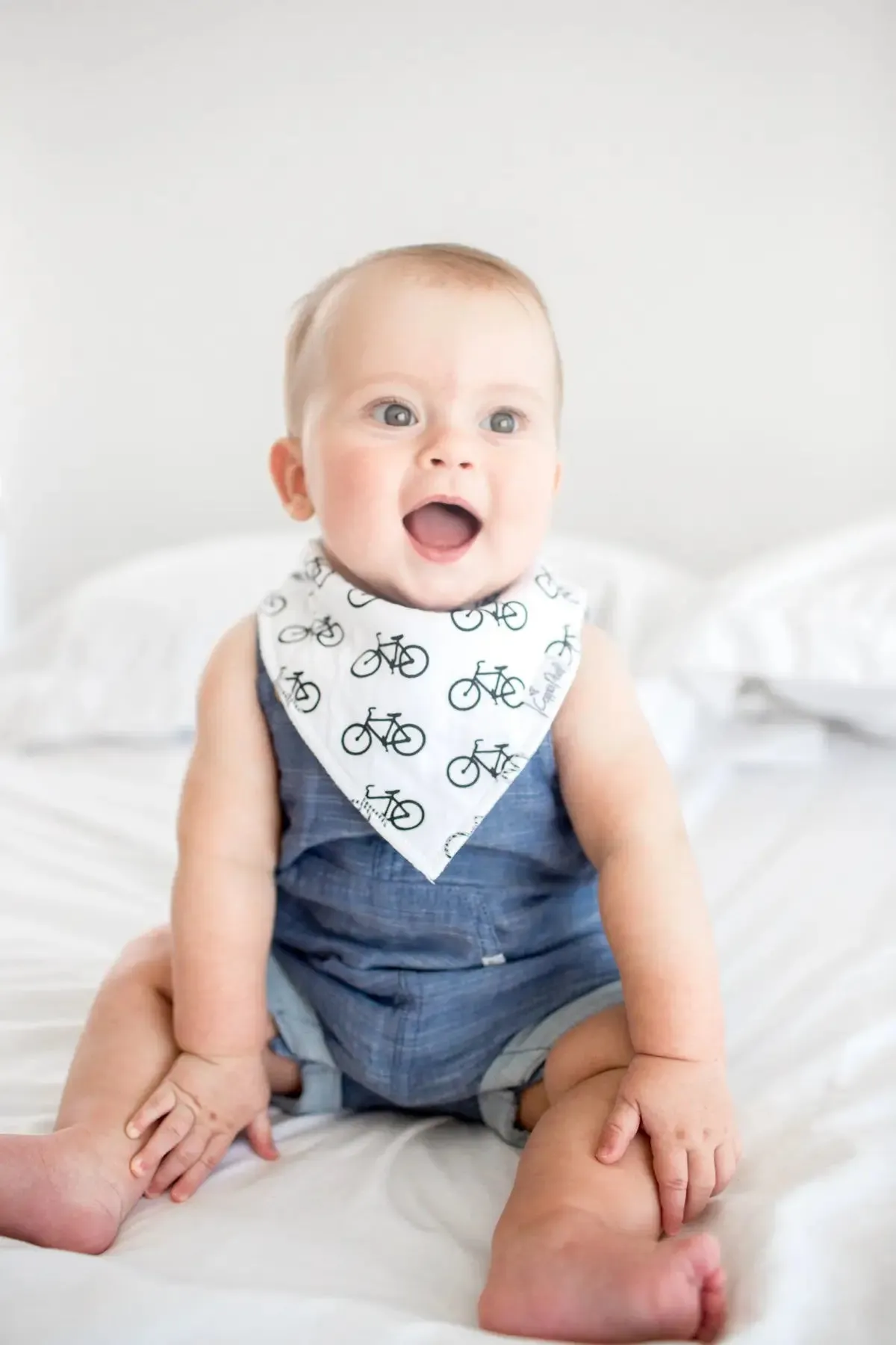 Copper Pearl Cruise Bandana Bib Set