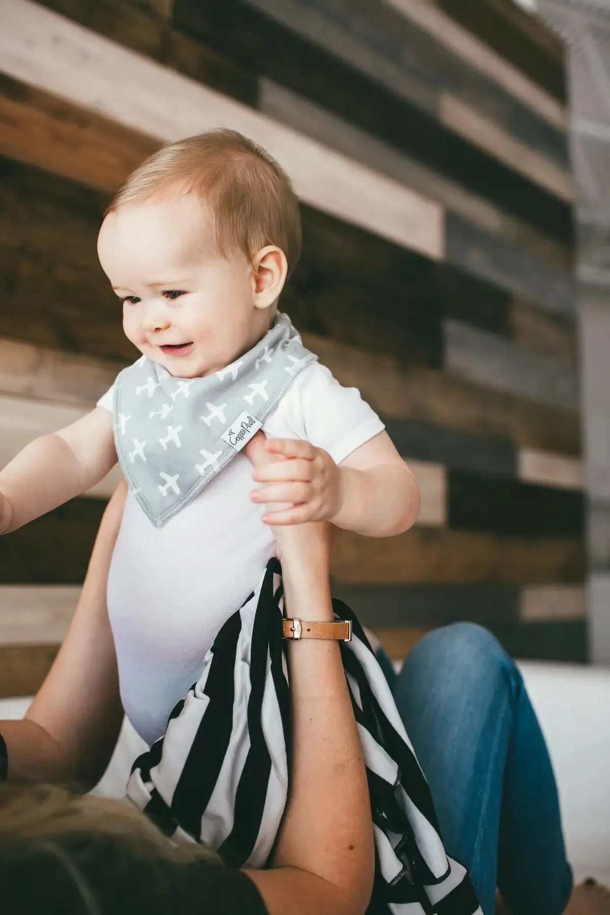 Copper Pearl Cruise Bandana Bib Set