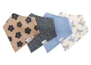 Copper Pearl Gemma Bandana Bib Set