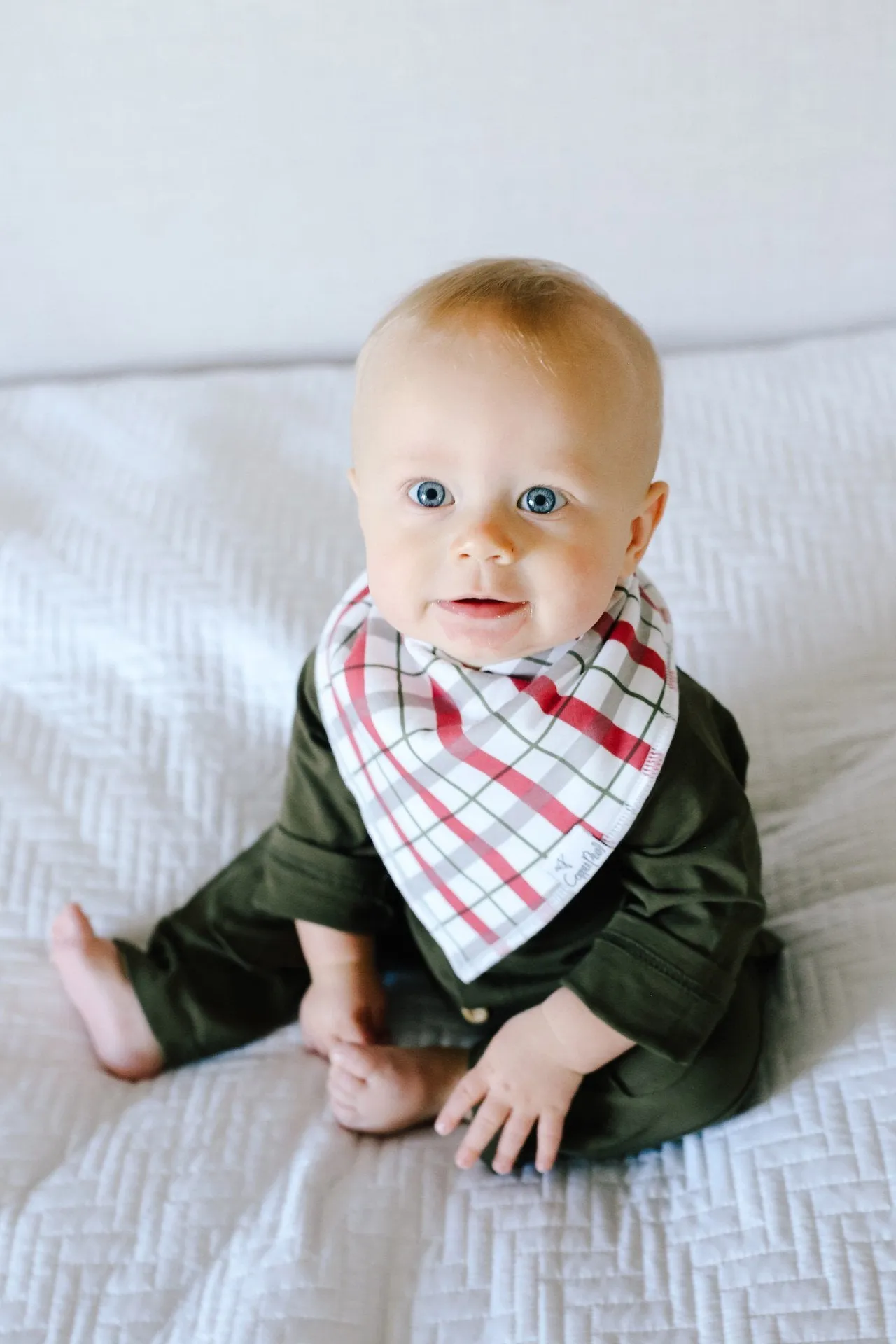 Copper Pearl Jolly Bandana Bib Set
