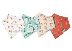 Copper Pearl Maui Bandana Bib Set