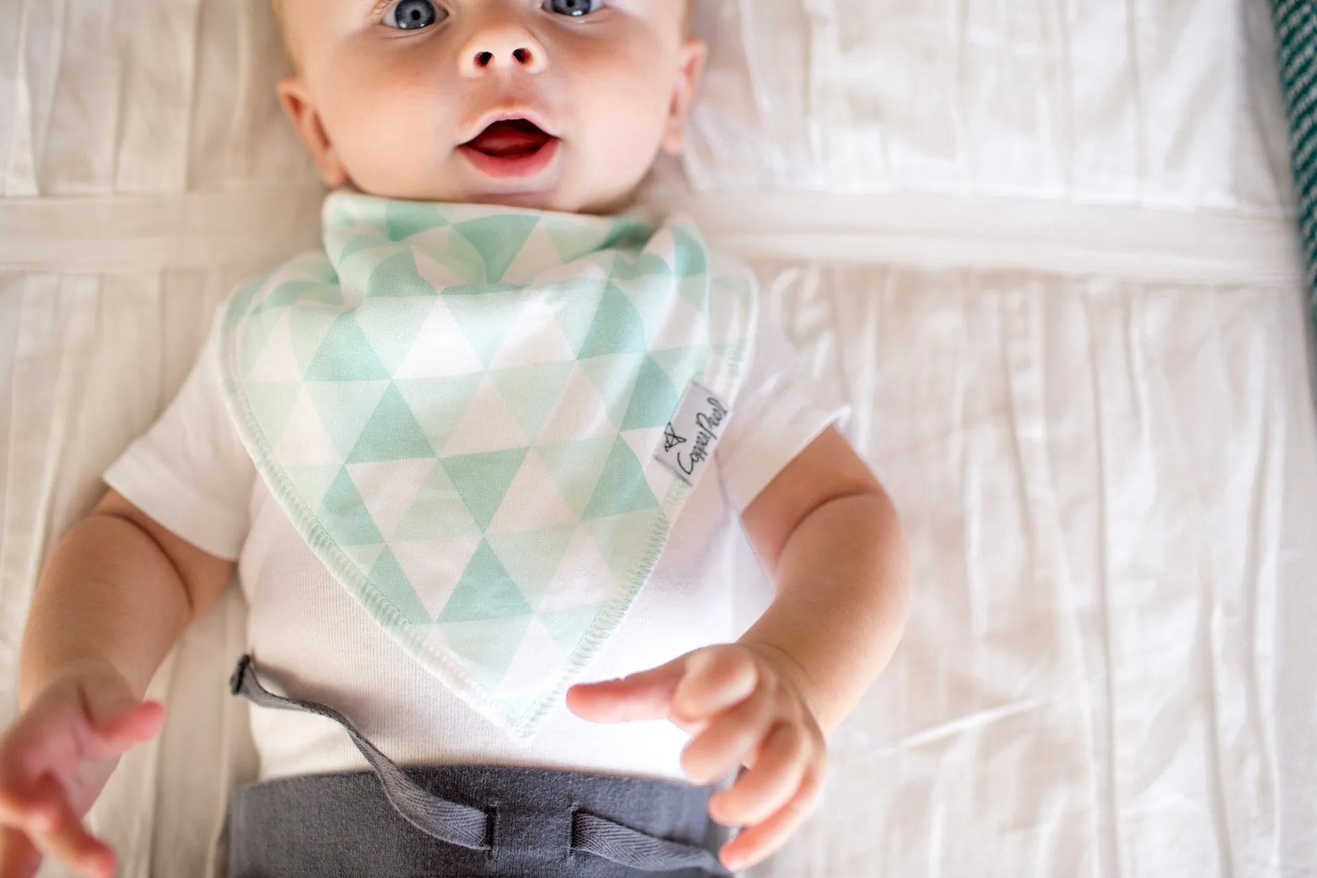 Copper Pearl Tribe Bandana Bib Set