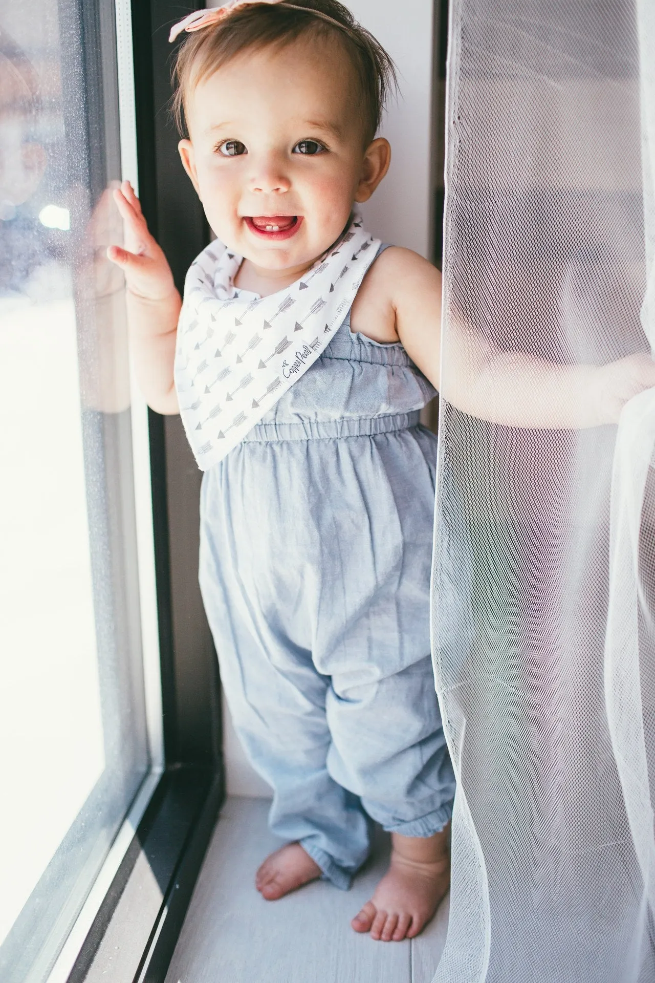 Copper Pearl Tribe Bandana Bib Set