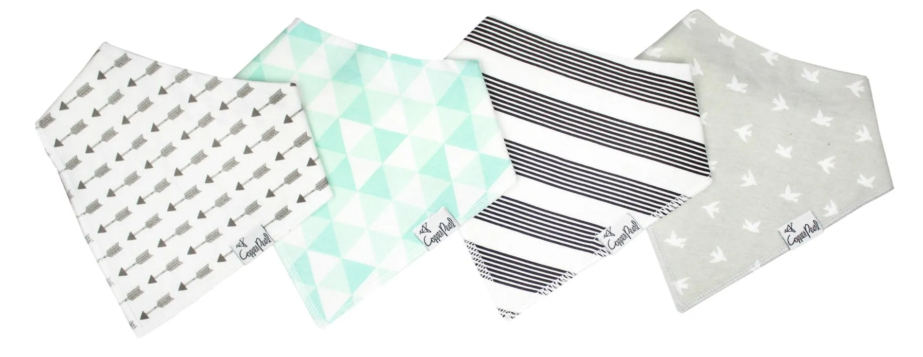 Copper Pearl Tribe Bandana Bib Set