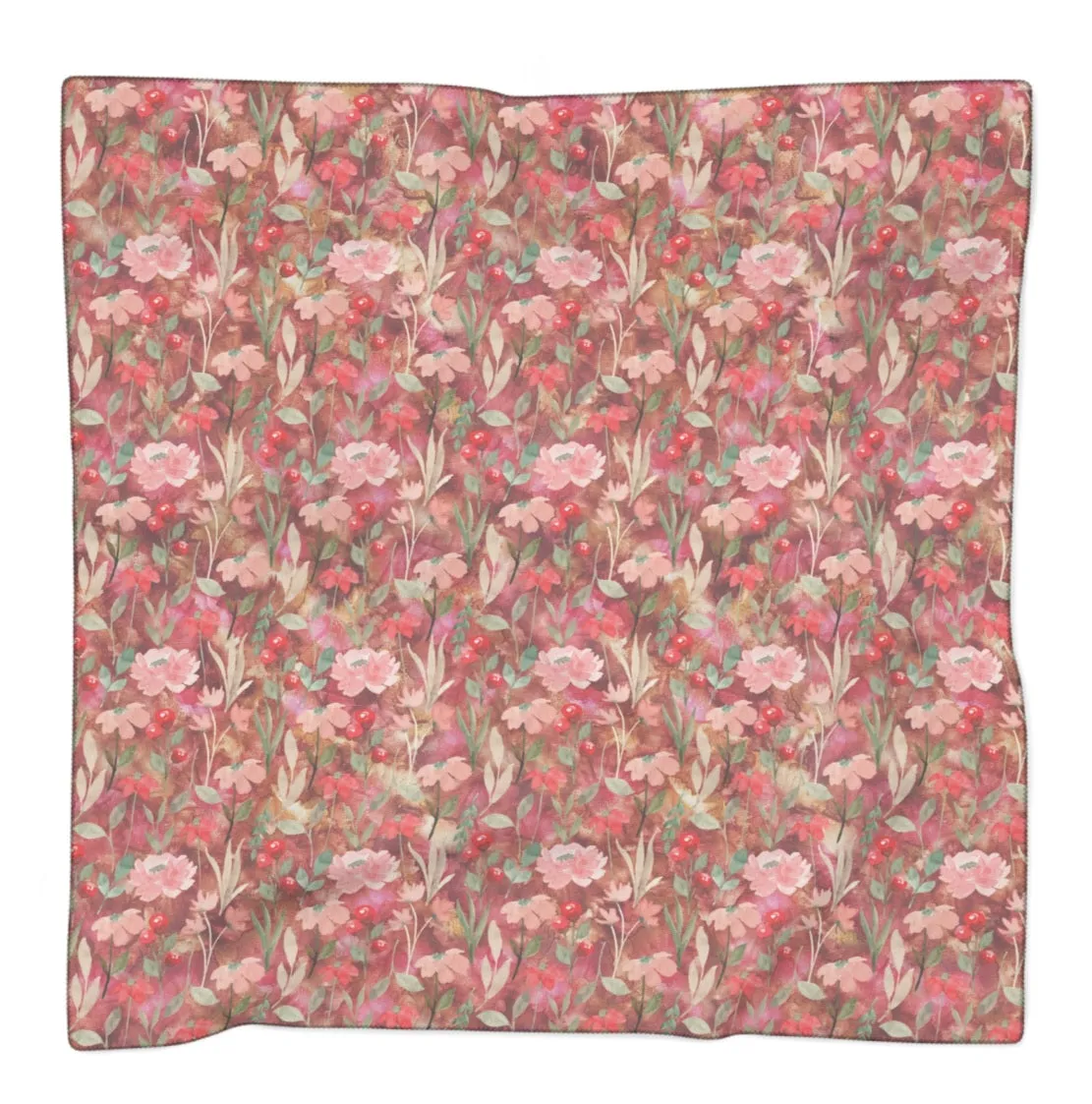 Coral Garden Designer Scarf