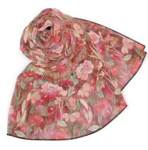 Coral Garden Designer Scarf