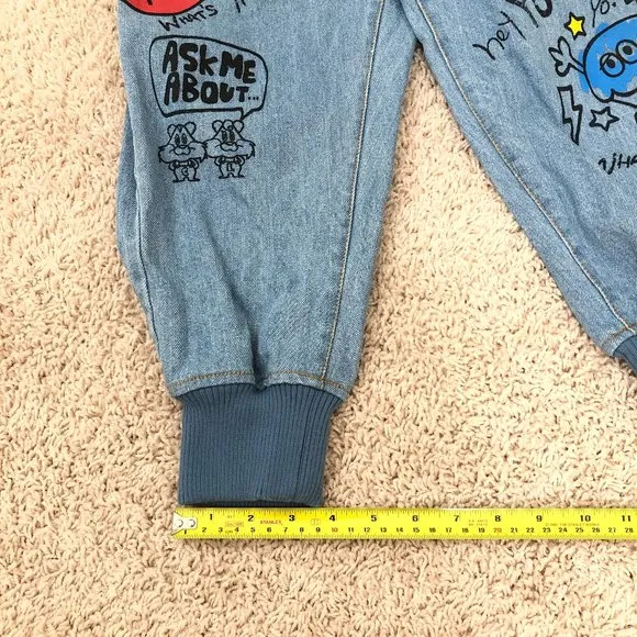 cropped jeans - Co&amp;Lu streetwear